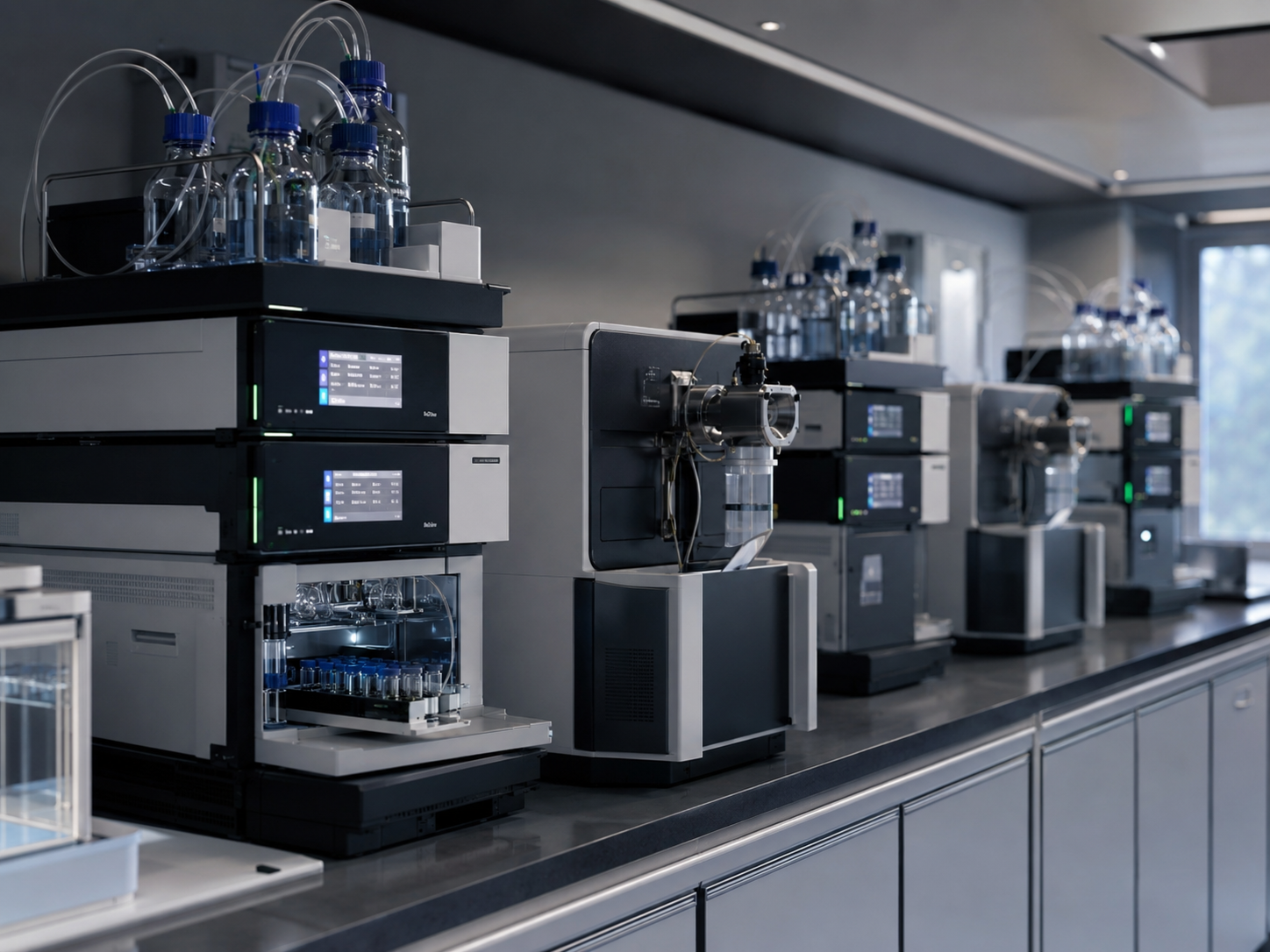 Mass spectrometry instrument suite